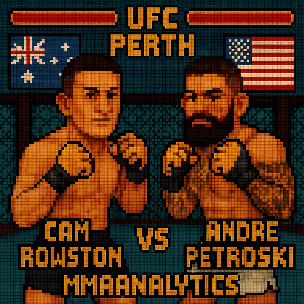 Cam Rowston vs Andre Petroski - UFC Perth